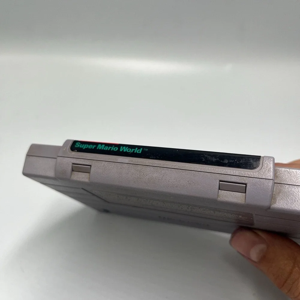 Super Mario World (Super Nintendo Entertainment System, 1991) Authentic Working!